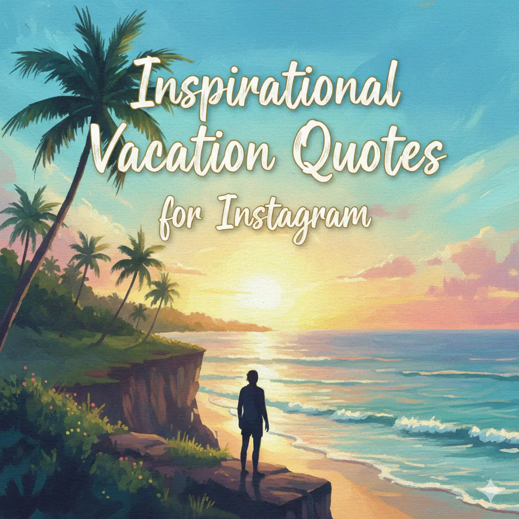 Inspirational Vacation Quotes for Instagram