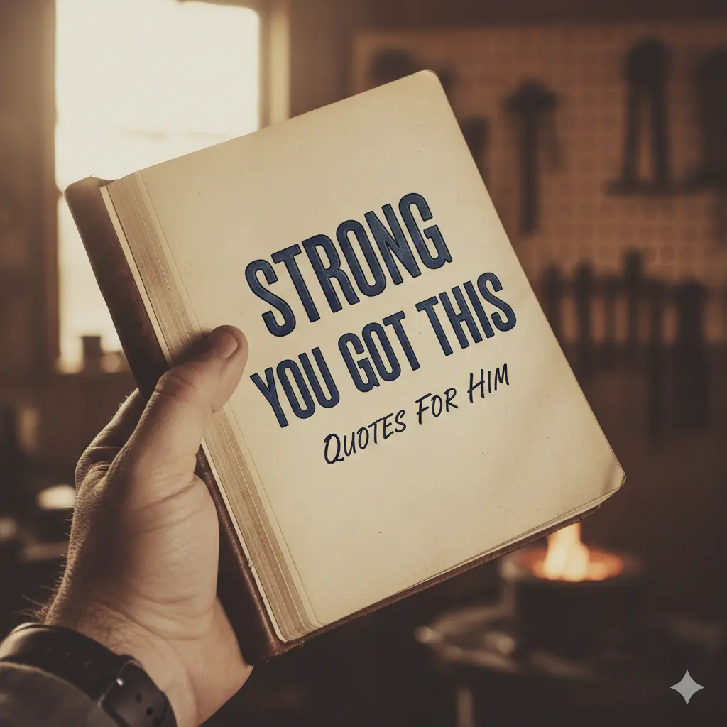 Strong You Got This Quotes for Him