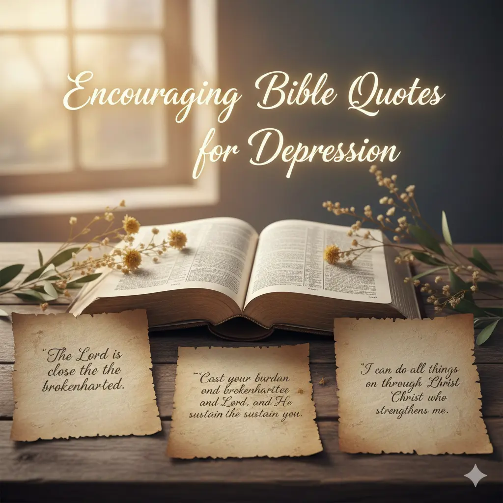 Encouraging Bible Quotes for Depression 