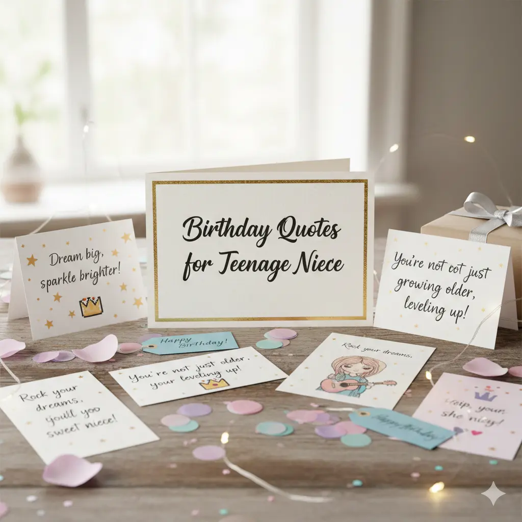 Birthday Quotes for Teenage Niece 