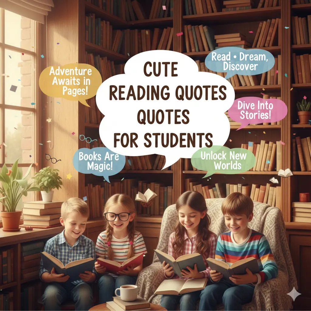 Cute Reading Quotes for Students
