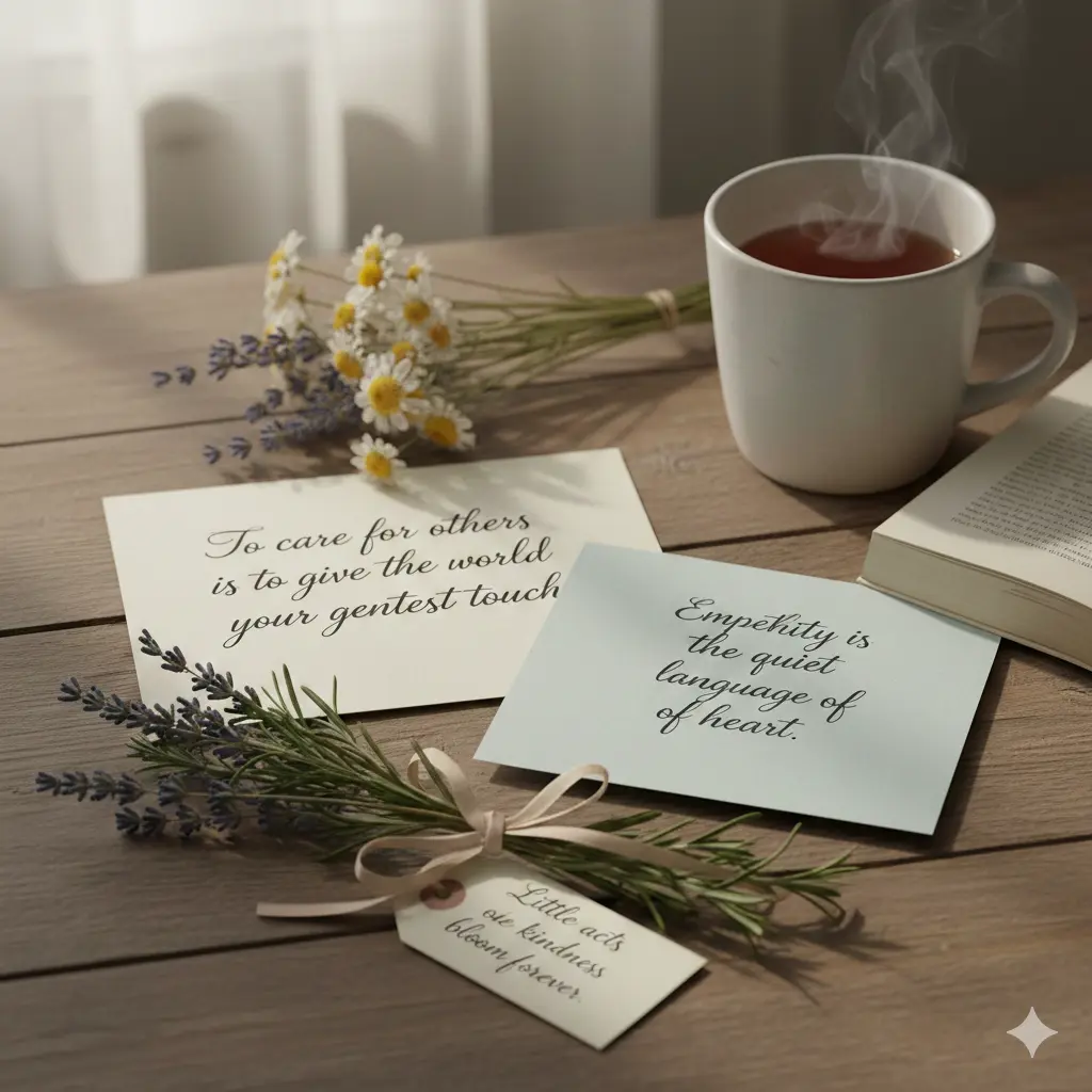  Gentle Quotes About Caring for Others