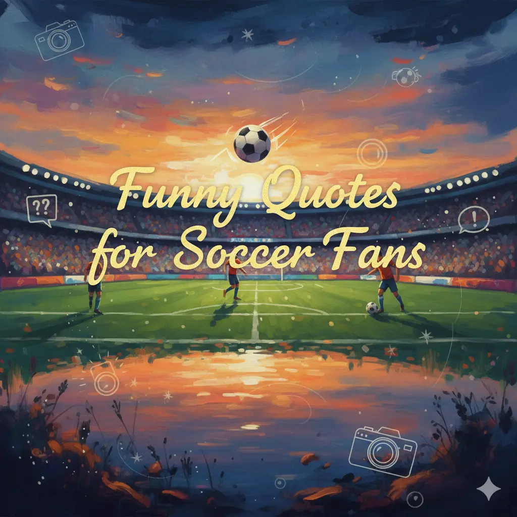  Funny Quotes for Soccer Fans