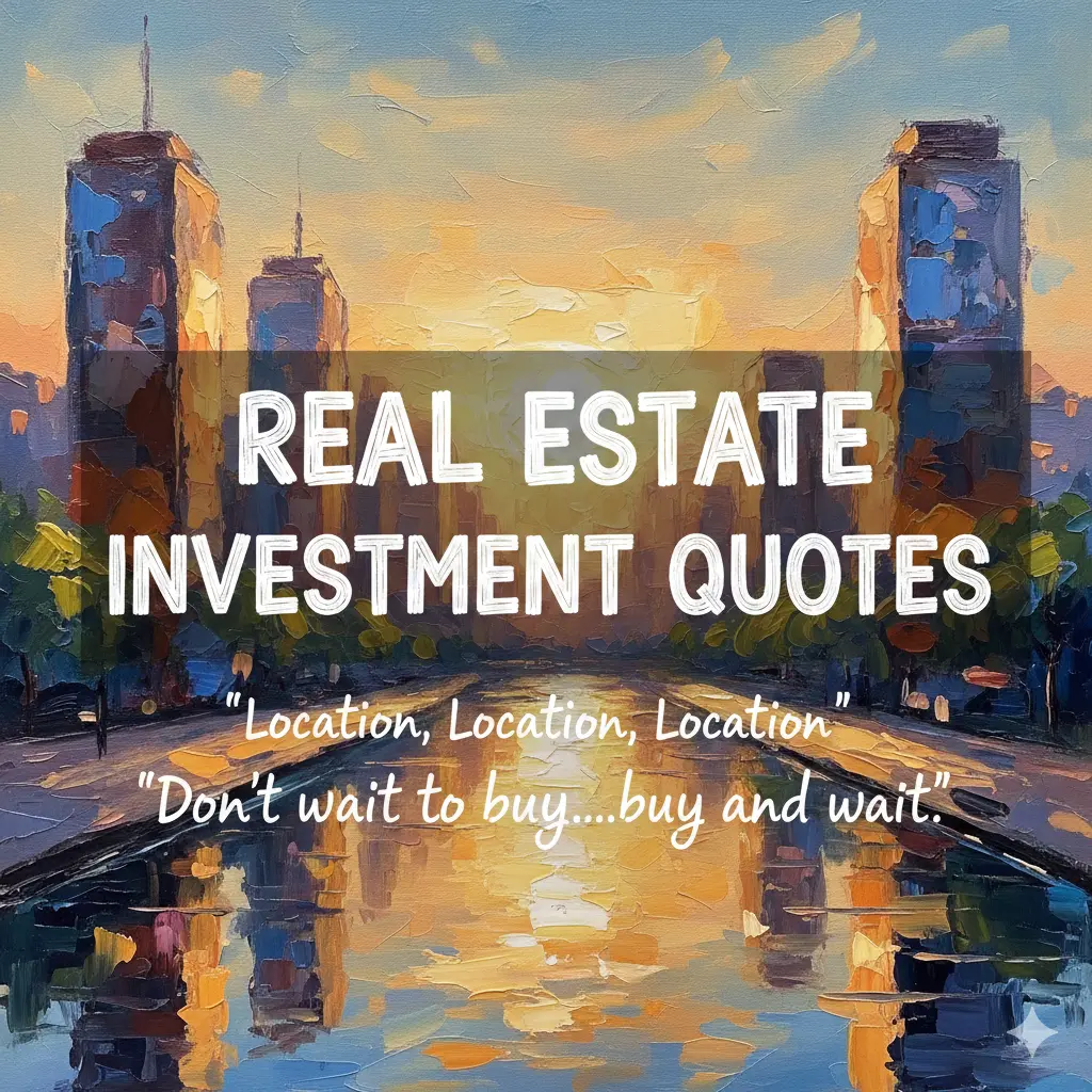 Real Estate Investment Quotes