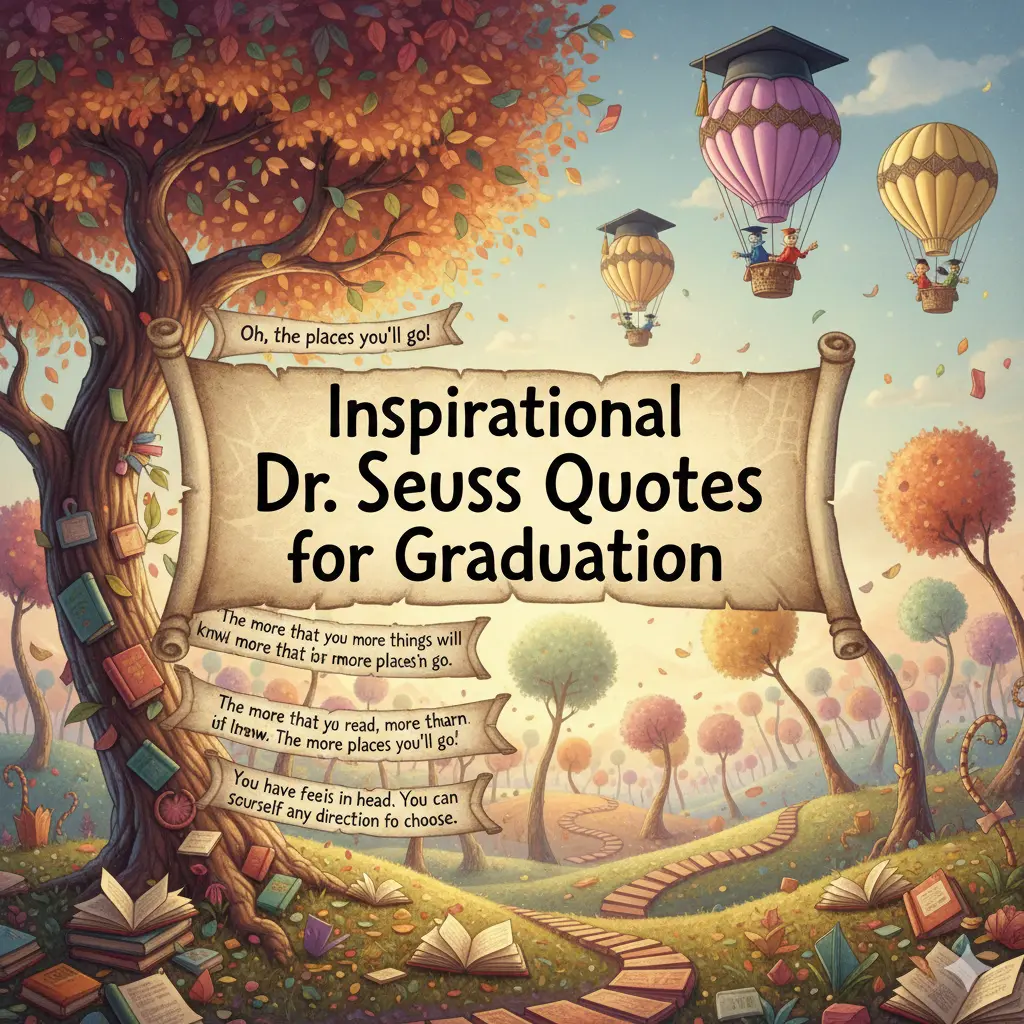 Inspirational Dr Seuss Quotes for Graduation