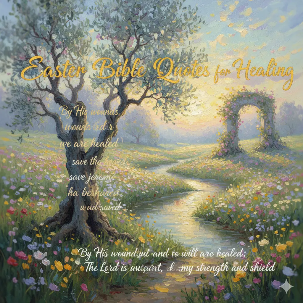 Easter Bible Quotes for Healing