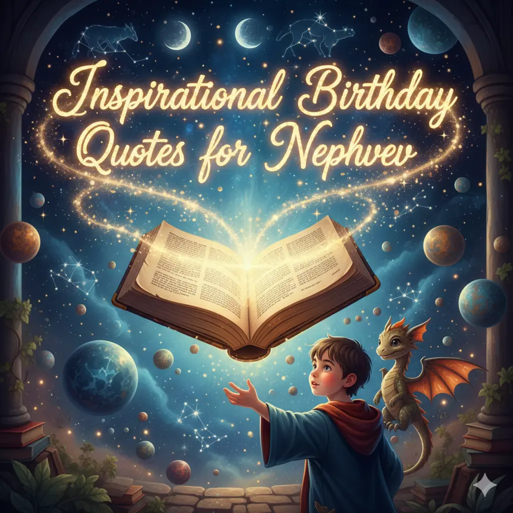 Inspirational Birthday Quotes for Nephew 