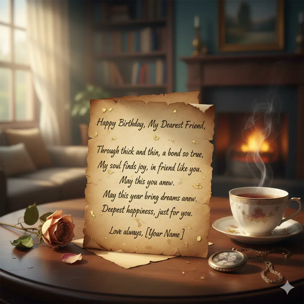 Deep Happy Birthday Images With Quotes for Friend