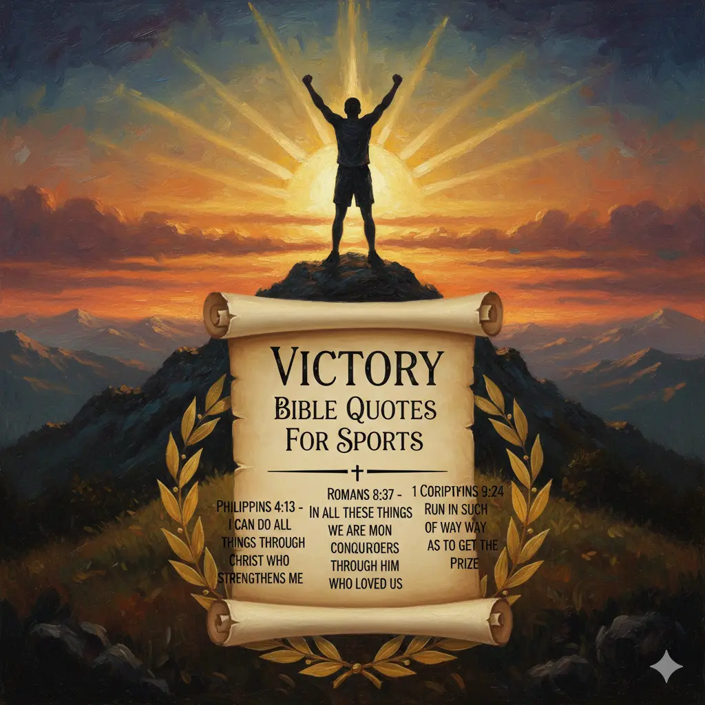  Victory Bible Quotes for Sports 
