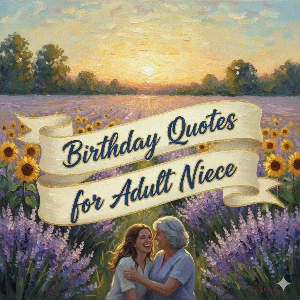  Birthday Quotes for Adult Niece 