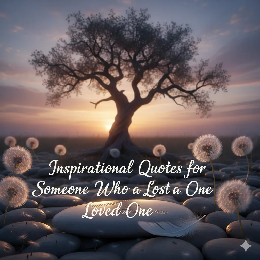 Inspirational Quotes for Someone Who Lost a Loved One 