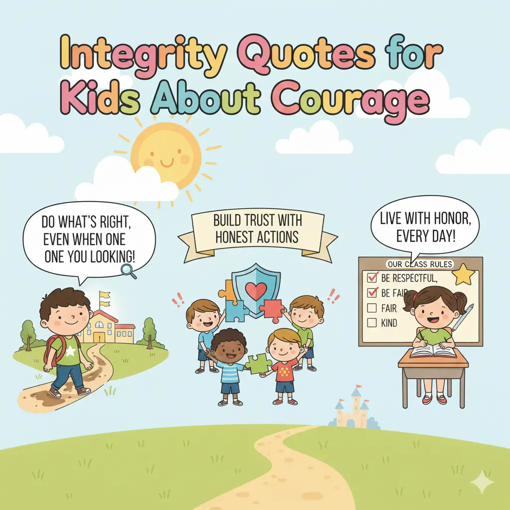 Integrity Quotes for Kids for School