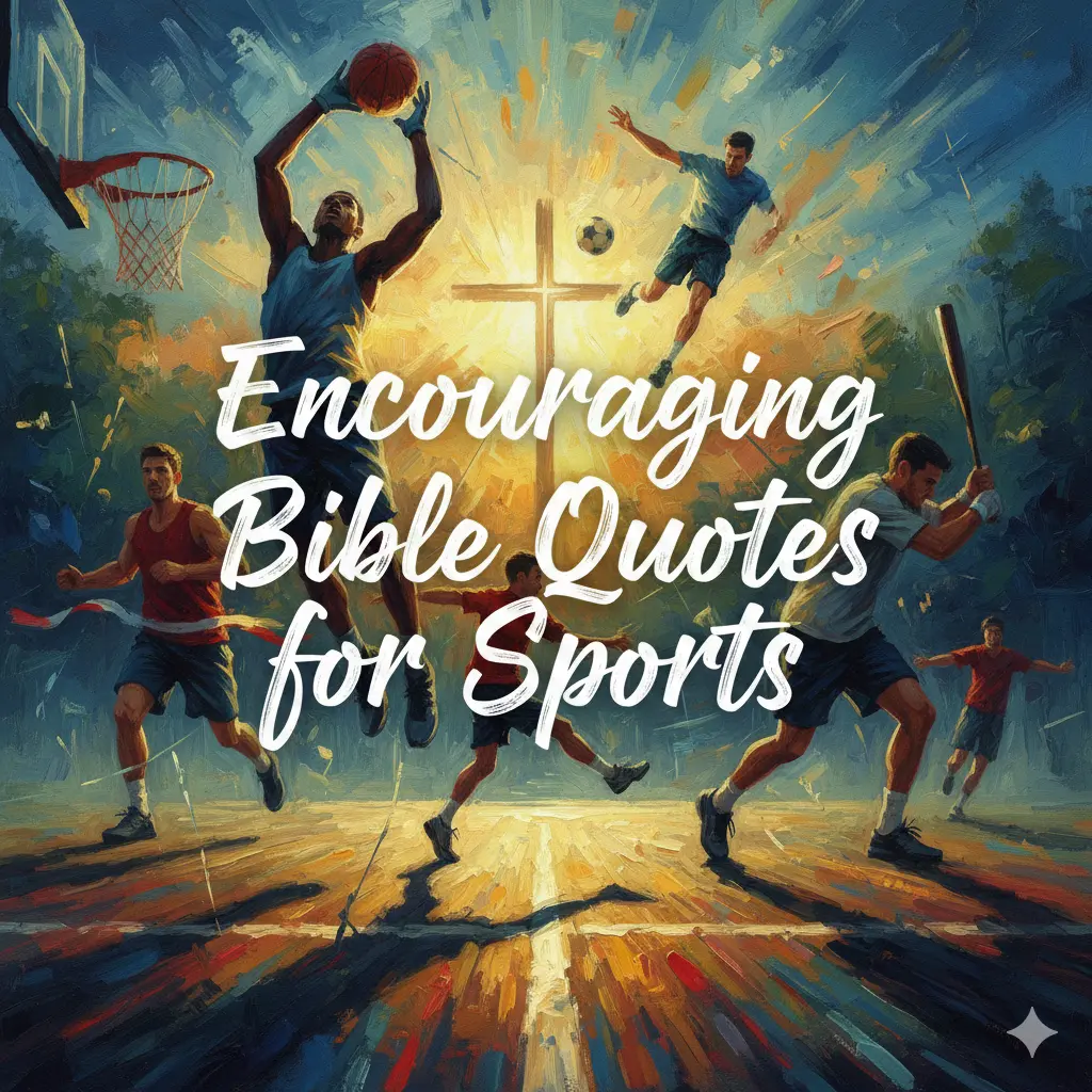 Encouraging Bible Quotes for Sports 