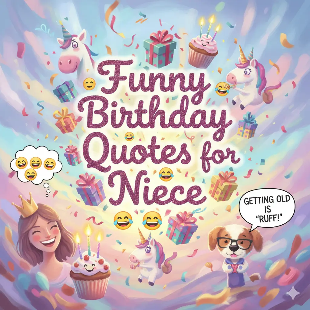 Funny Birthday Quotes for Niece