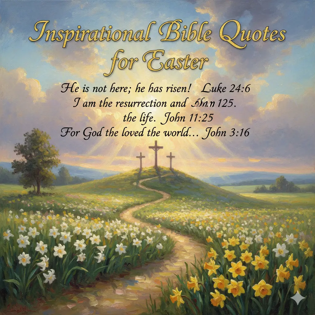 Inspirational Bible Quotes for Easter