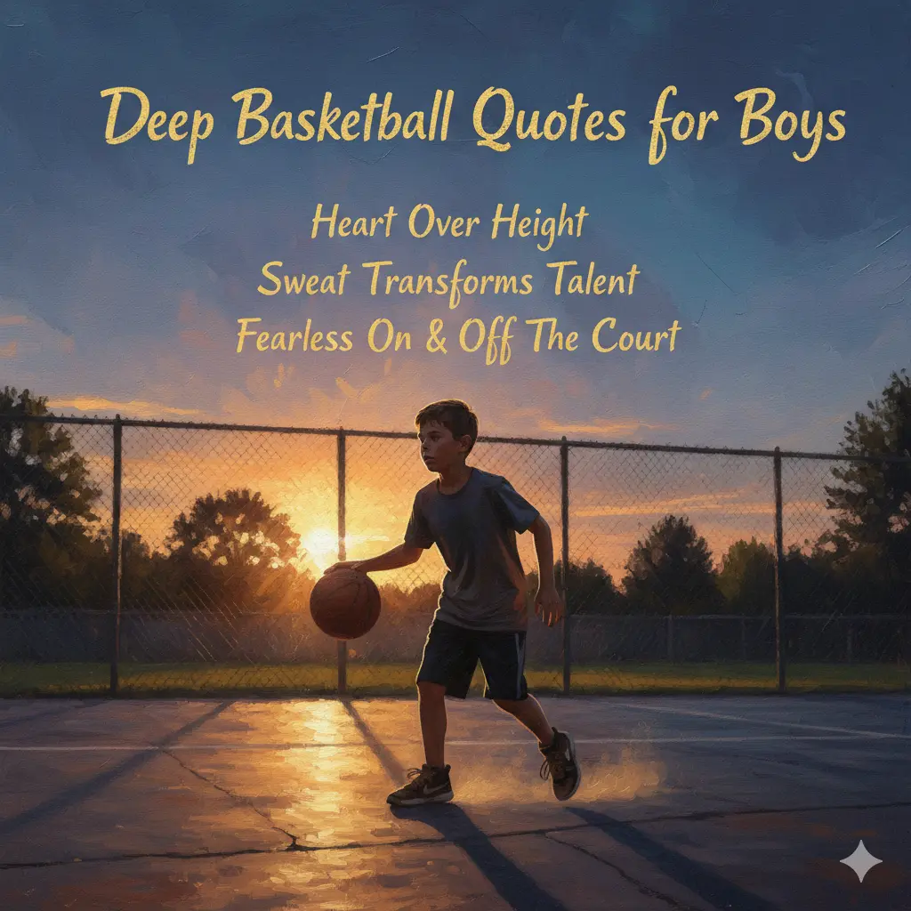  Deep Basketball Quotes for Boys 