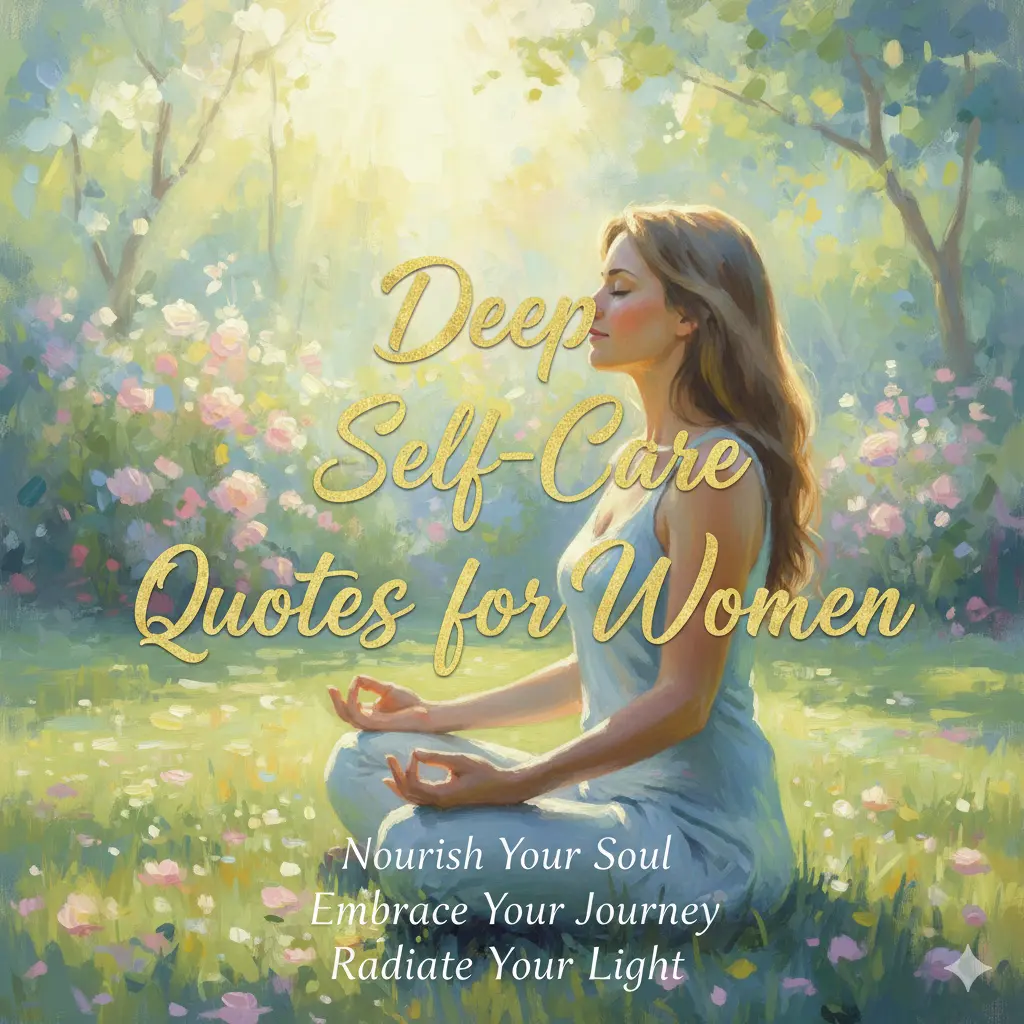 Deep Self-Care Quotes for Women