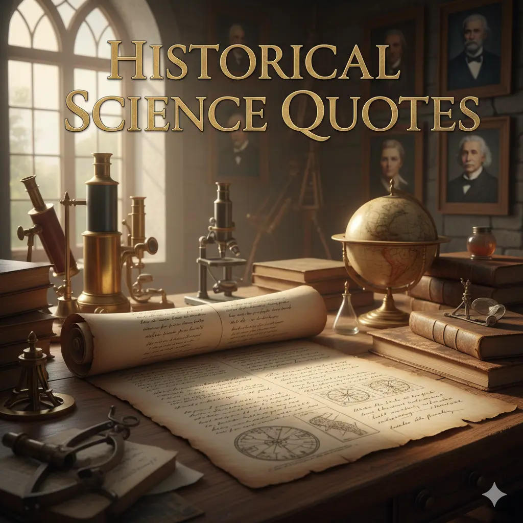  Historical Science Quotes