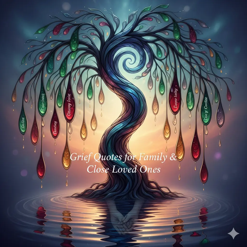 Grief Quotes for Family & Close Loved Ones 