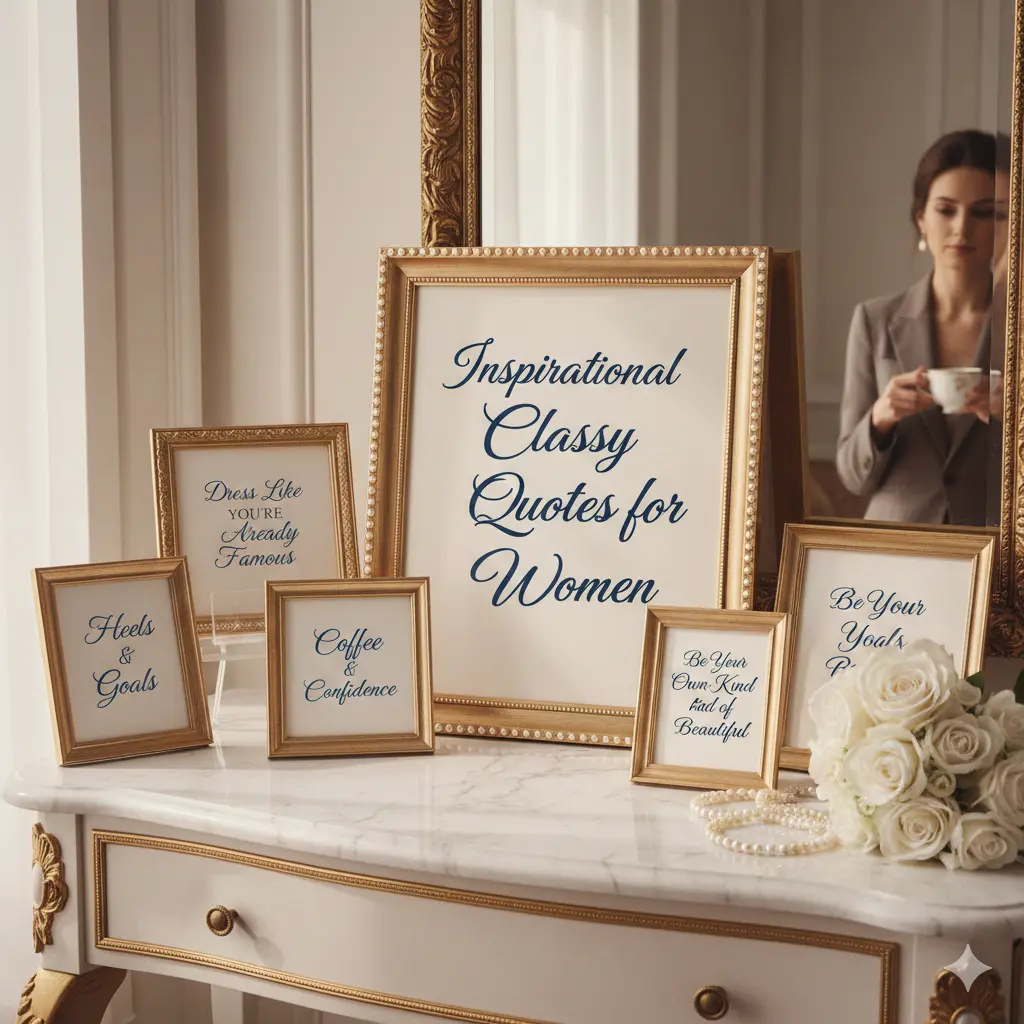  Inspirational Classy Quotes for Women 