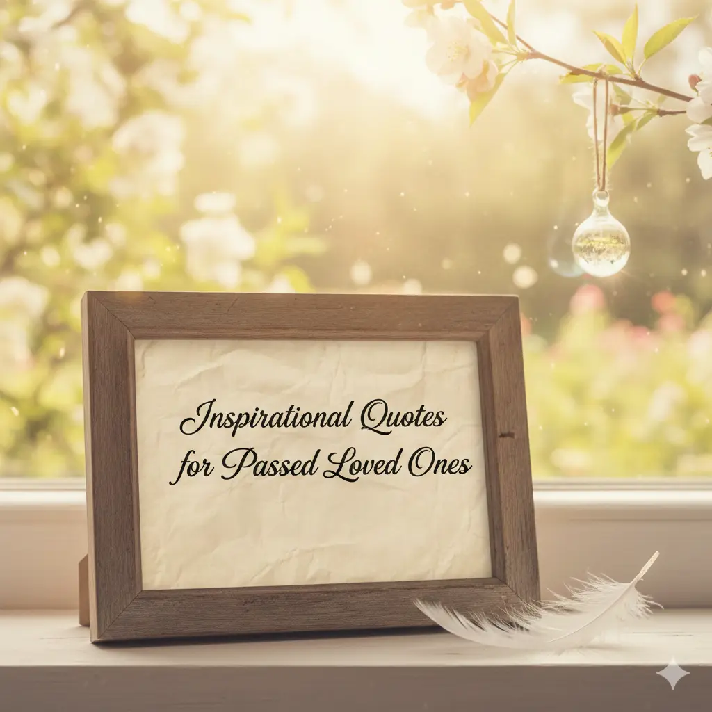 Inspirational Quotes for Passed Loved Ones