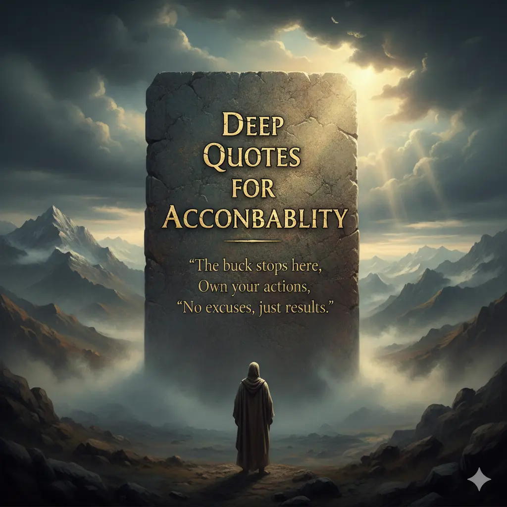 Deep Quotes for Accountability