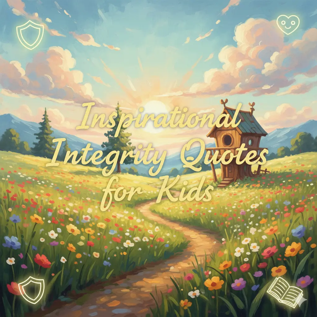 Inspirational Integrity Quotes for Kids