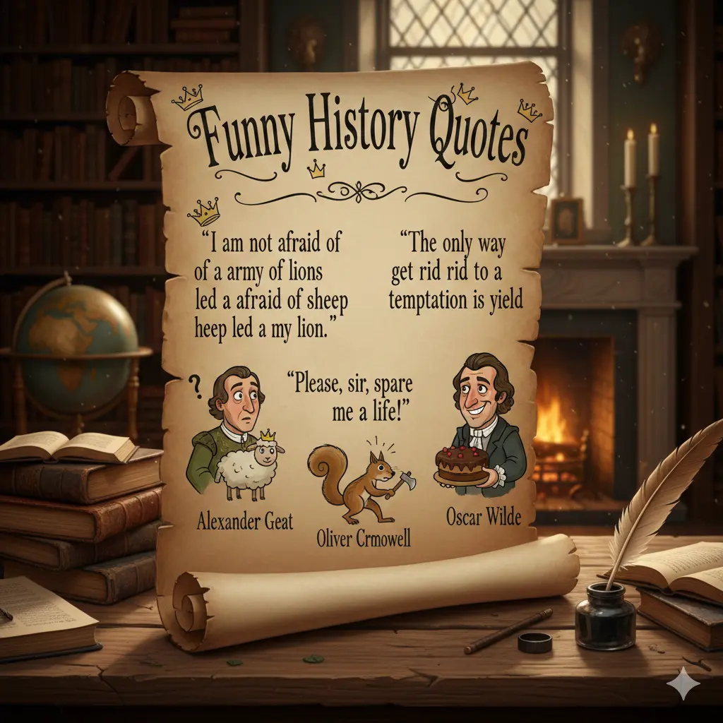 Funny History Quotes