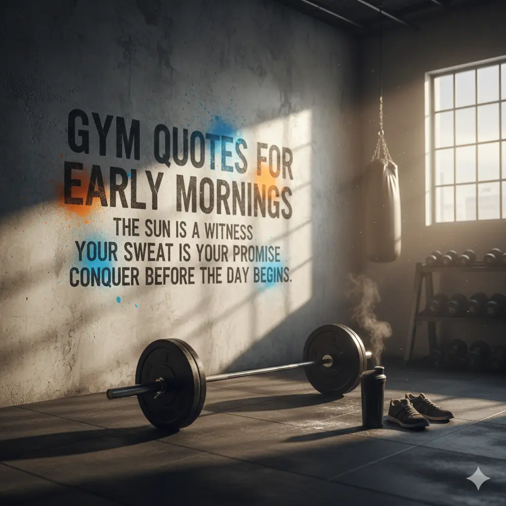 Gym Quotes for Early Mornings