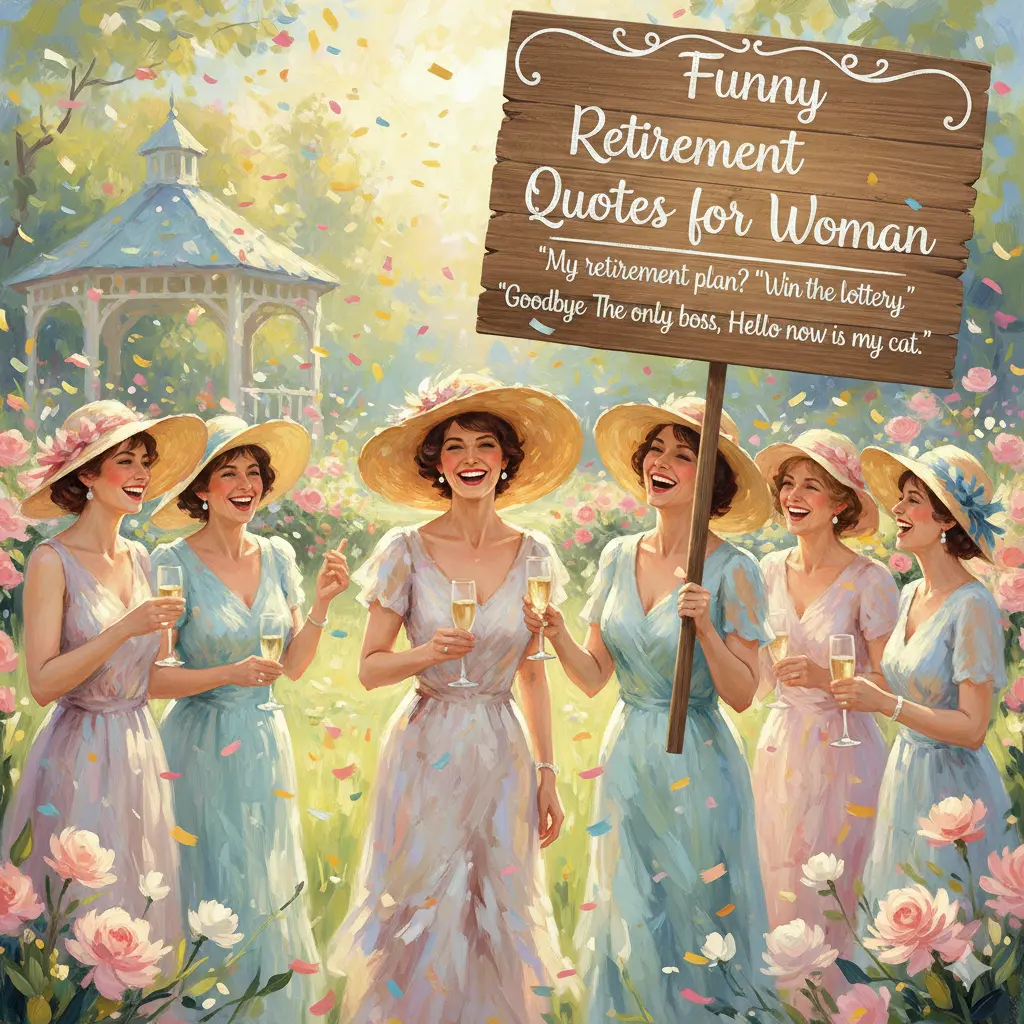  Funny Retirement Quotes for Woman 