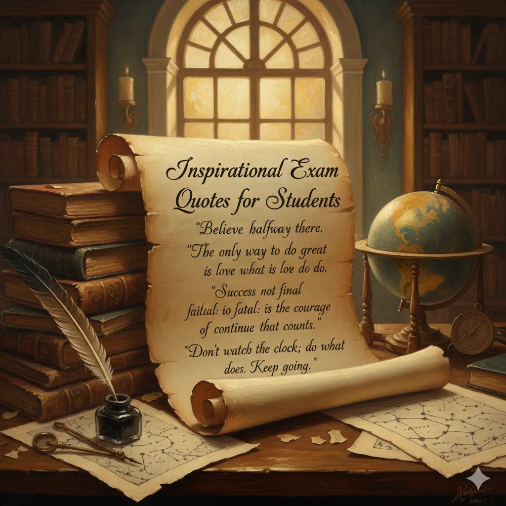 Inspirational Exam Quotes for Students 