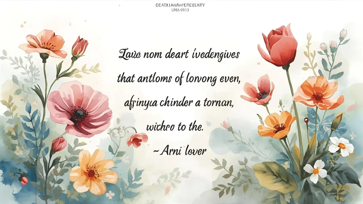 Death Anniversary Quotes for Mother