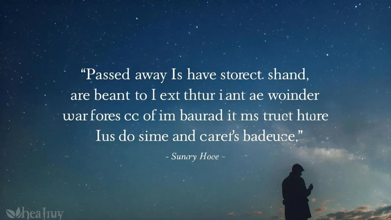 Passed Away Short Remembrance Quotes for Loved Ones