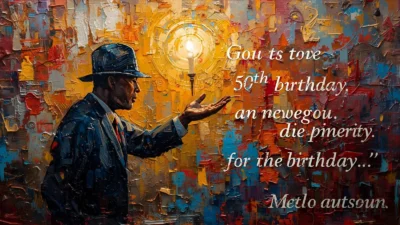 Quotes for 50th Birthday Man