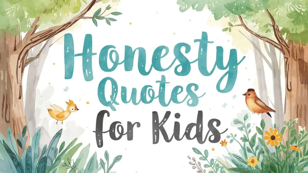 Honesty Quotes for Kids