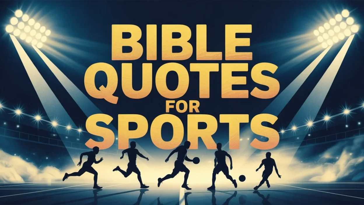 Bible Quotes for Sports