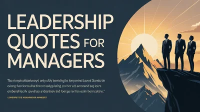 Leadership Quotes for Managers