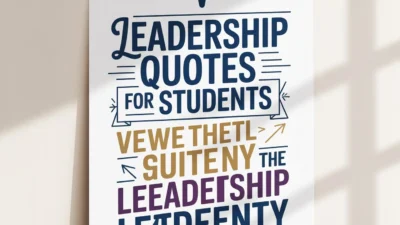 Leadership Quotes for Students