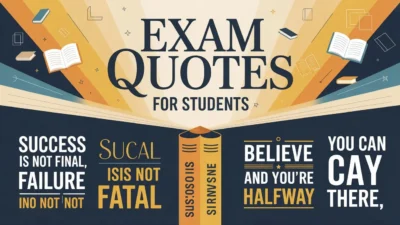 Exam Quotes for Students