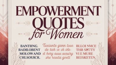 Empowerment Quotes for Women