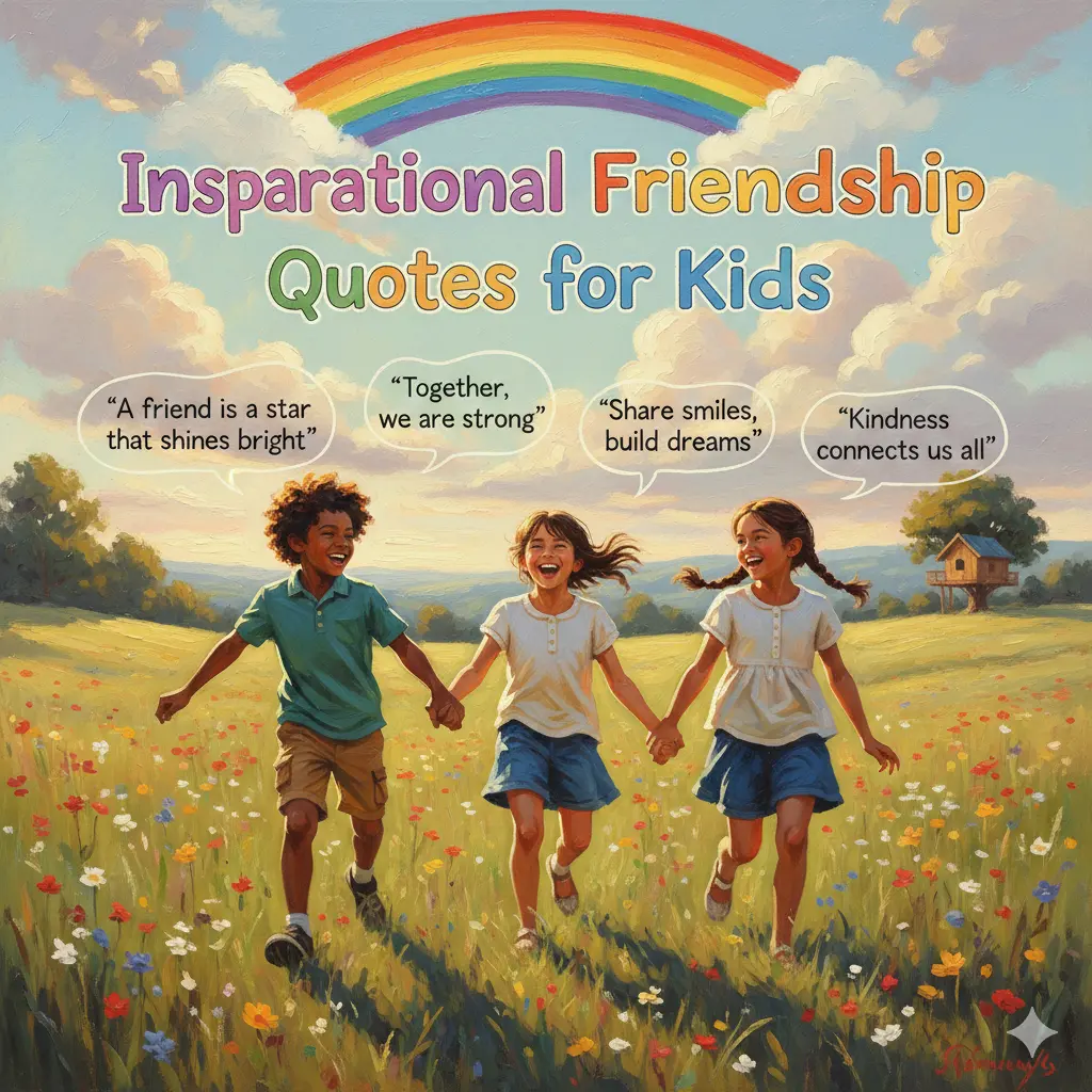 Inspirational Friendship Quotes for Kids