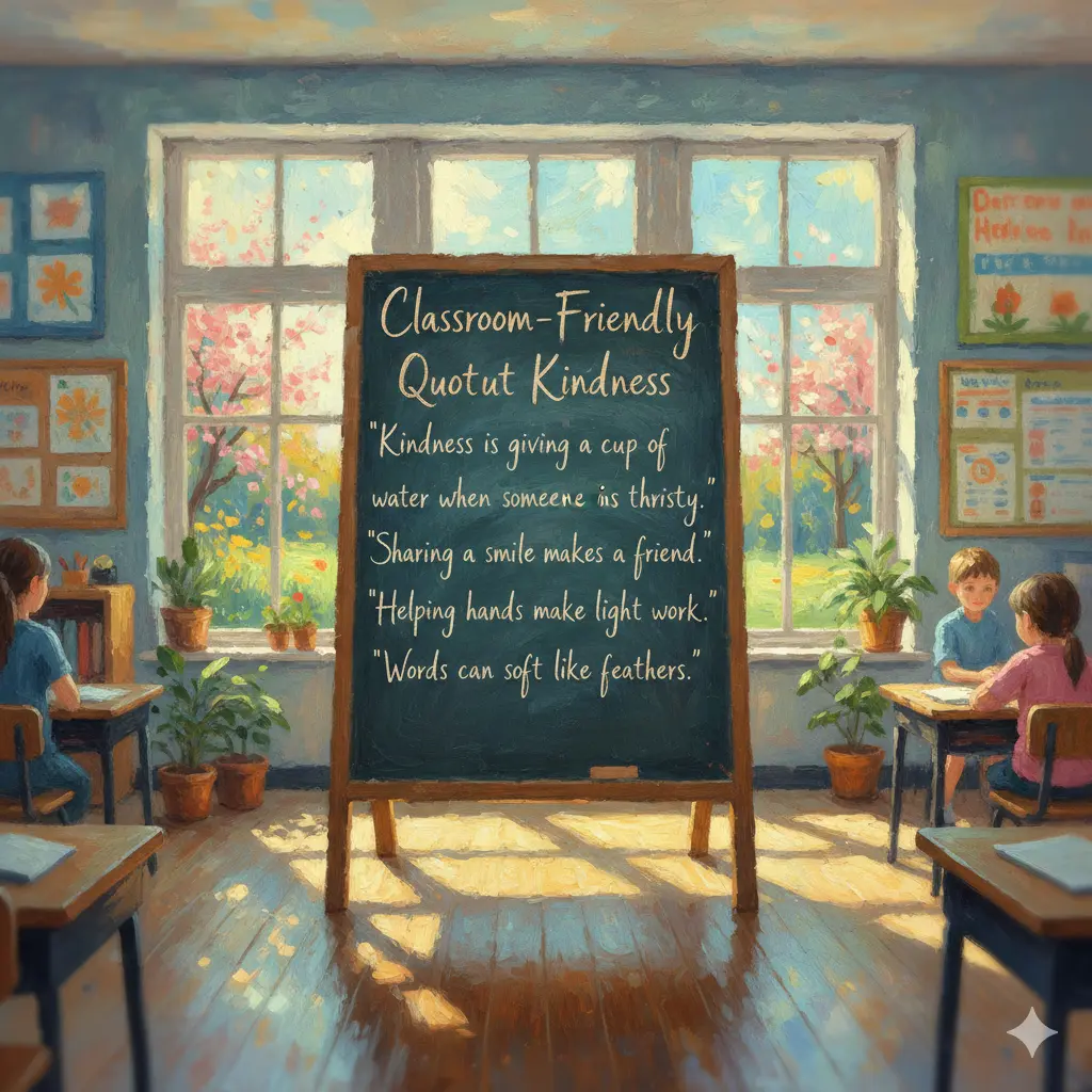 Classroom-Friendly Quotes About Kindness