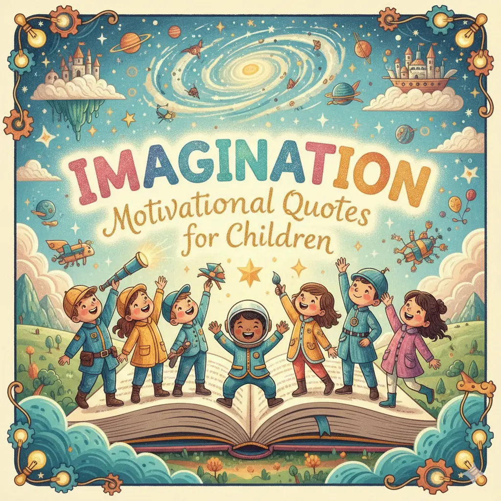 Imagination Motivational Quotes for Children 
