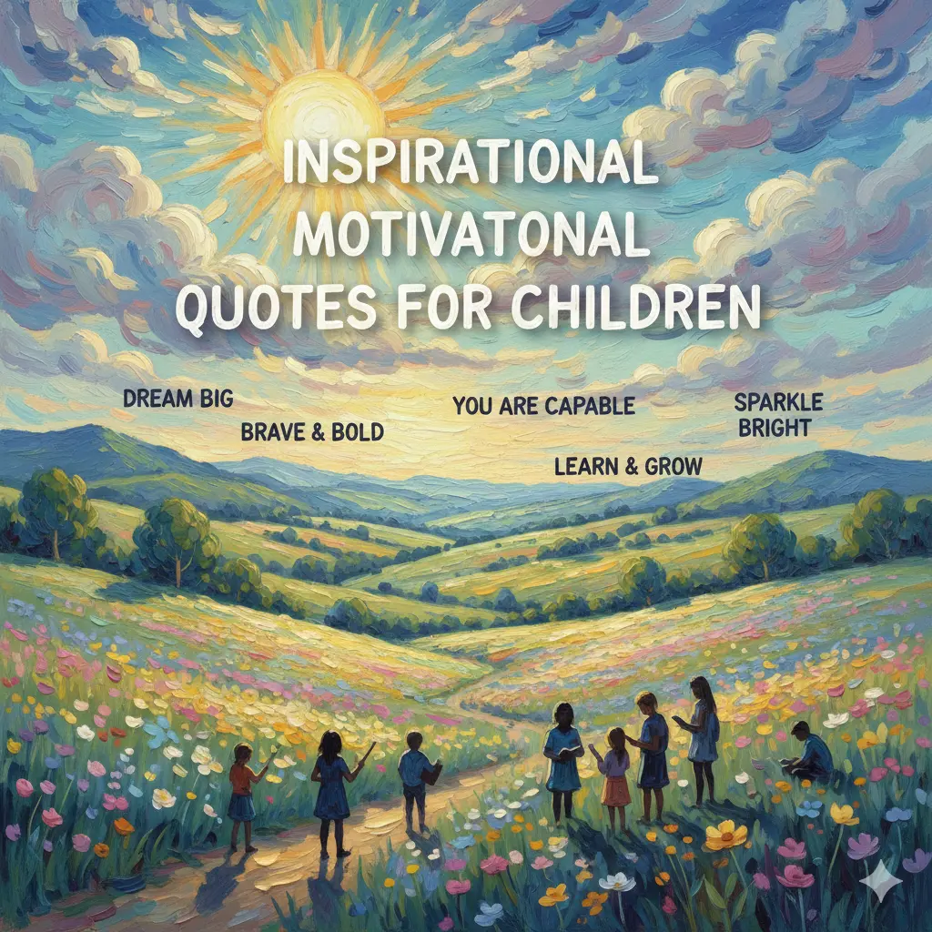  Inspirational Motivational Quotes for Children 