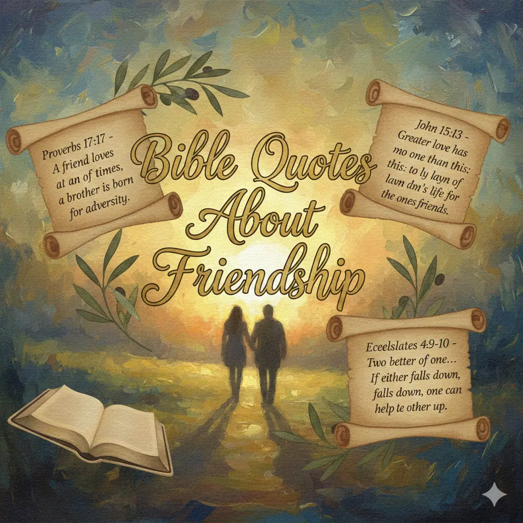 Bible Quotes About Friendship